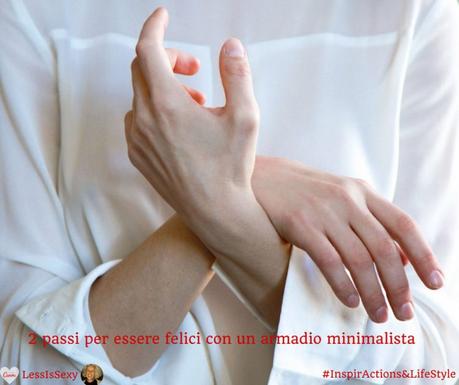 Felicità minimalista? Ognuno ha la sua! La mia è semplicità e leggerezza! Felicità minimalista? Ognuno ha la sua!