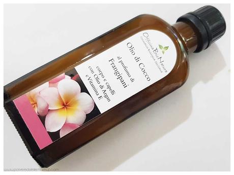 Officina BioNatura olio di cocco Frangipani Officina BioNatura olio di cocco Frangipani
