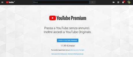 YouTube Music e YouTube Premium arrivano in Italia...ed è un grande caos! YouTube Music e YouTube Premium arrivano in Italia...ed è un grande caos!