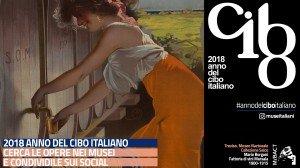 Il 2018 è l’anno del cibo italiano Locandina dell'anno del cibo italiano