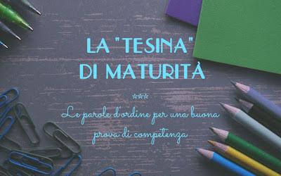 La 'tesina' di Maturità: le parole d'ordine per una buona prova di competenza (da riabilitare) La 'tesina' di Maturità: le parole d'ordine per una buona prova di competenza (da riabilitare)