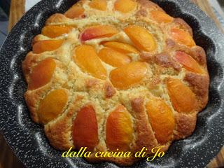 Torta di ricotta e albicocche Torta di ricotta e albicocche