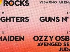 FIRENZE ROCKS 2018 Iron Maiden, Guns’n’Roses zucchette riunite
