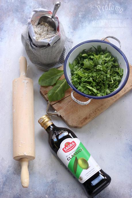Falagoni lucani – rustici alle verdure di nonna Concetta Calzoni all'olio sagra