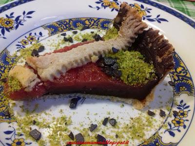 Crostata al gelo di mellone Crostata al gelo di mellone