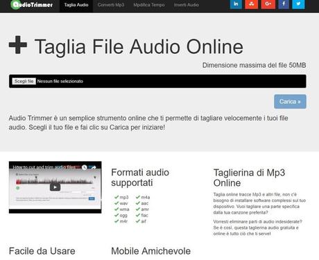 Come tagliare MP3 online, da computer e da smartphone Come tagliare MP3 online, da computer e da smartphone