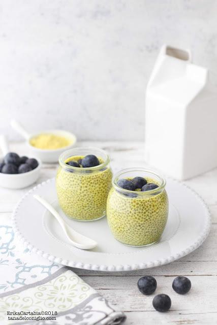Golden milk chia pudding Golden milk chia pudding