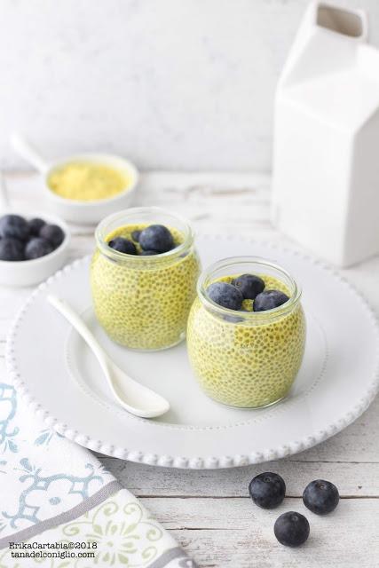 Golden milk chia pudding Golden milk chia pudding