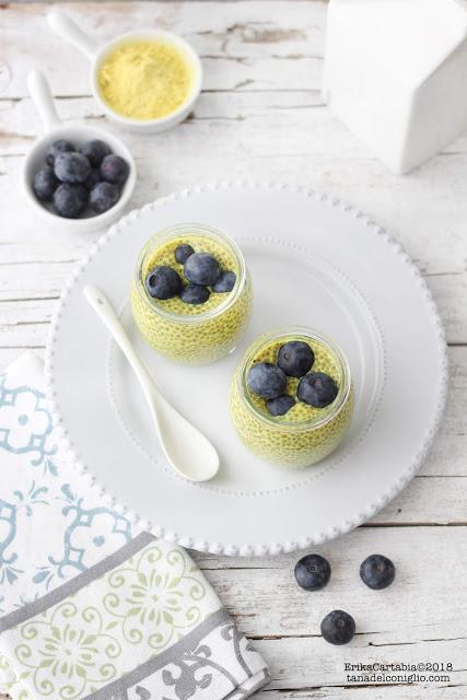 Golden milk chia pudding Golden milk chia pudding