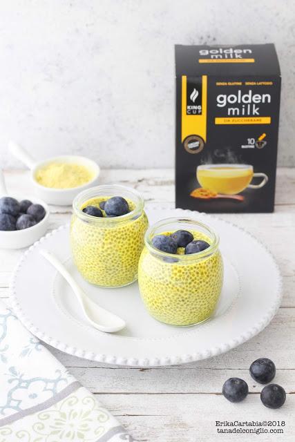 Golden milk chia pudding Golden milk chia pudding