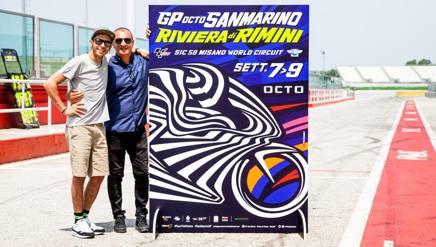 MotoGP Misano, ecco il poster di Drudi: pure Vale alla presentazione MotoGP Misano, ecco il poster di Drudi: pure Vale alla presentazione