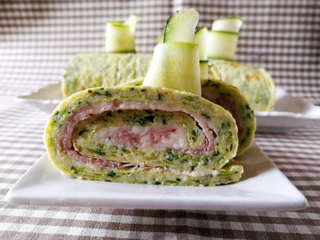ROTOLO DI ZUCCHINE FACILE E VELOCE ROTOLO DI ZUCCHINE FACILE E VELOCE