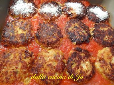 Pressknodeln alle melanzane e pasta di salame Pressknodeln alle melanzane e pasta di salame