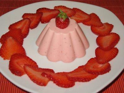 Budino alle Fragole