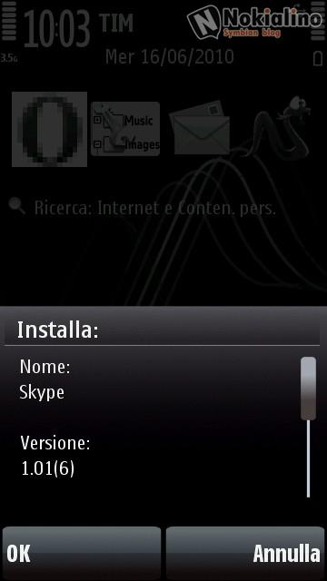 Update: Skype per symbian v.1.01(6)