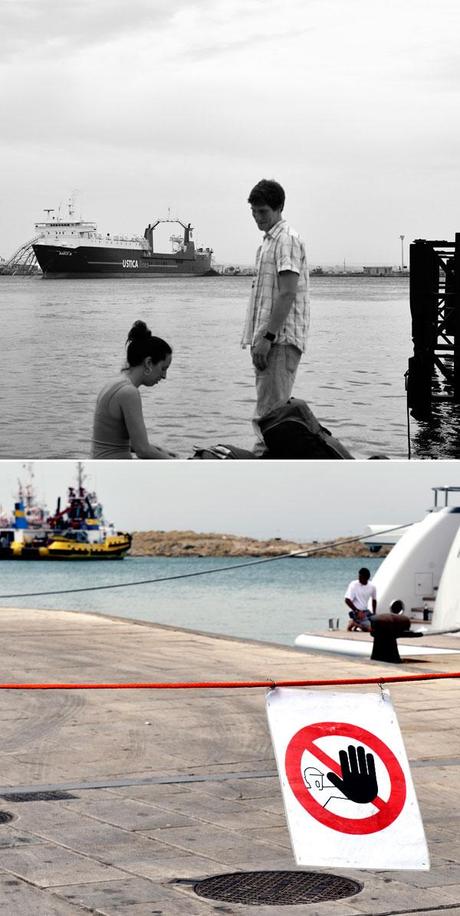 Aspettando il traghetto, a Trapani