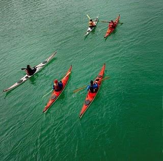 Sea kayak school with CKF