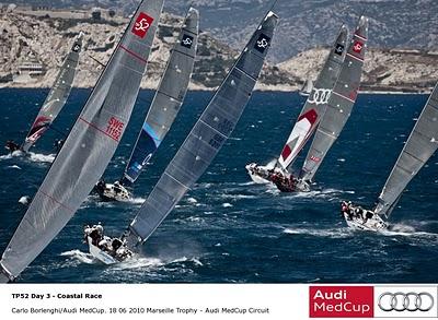 Vela - Audi Med Cup - Quantum, costiera e leadership. Doppietta Madrid nei GP42