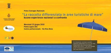 La raccolta differenziata in aree turistiche di mare!