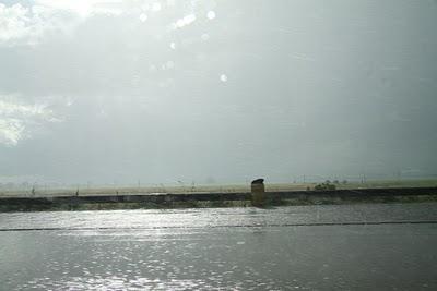 temporale in autostrada