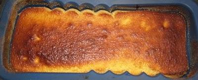 Un plum cake rosa pesca per Marghe