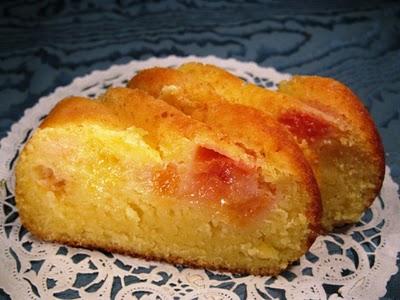 Un plum cake rosa pesca per Marghe