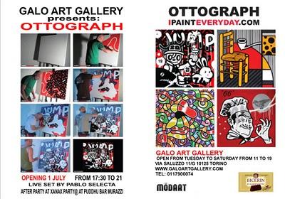 GALO ART GALLERY : Ottograph solo show !