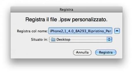 PwnageTool 4.0: Jailbreak iPhone 3G iPhone 3Gs iPod Touch 2G iOS4 su MAC