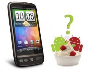 Android 2.2 Froyo dispoibile per HTC Desire??