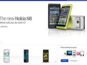 Nokia cambia interfaccia sito