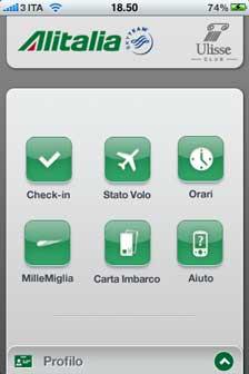 Alitalia atterra sull’iPhone