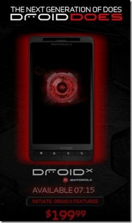 Motorola Droid X diventa ufficiale!