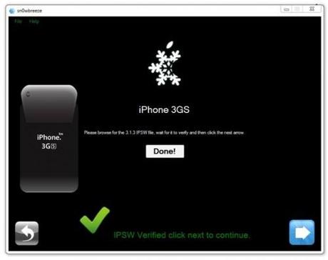 Jailbreak iOS 4 iPhone 3G 3GS iPod Touch 2G con Sn0wbreeze 1.6 Windows