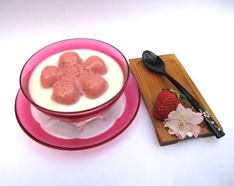 PET Bottle Mold Strawberry Panna Cotta