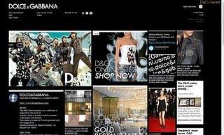 Dolce & Gabbana rivisitano il sito ufficiale