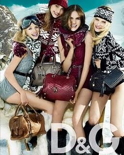 D&G; f/w 2011 AD Campaign by MARIO TESTINO