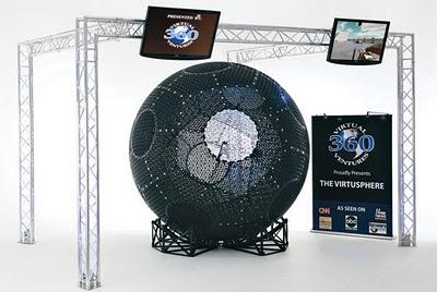 Virtusphere, la sfera interattiva per la realtà virtuale