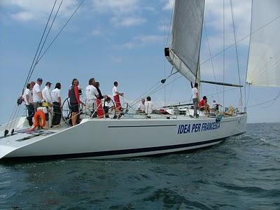 Vela - Idea per Francesca taglia il traguardo alla 500 Thiénot Cup