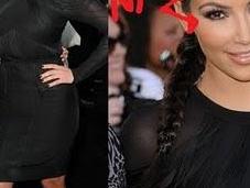 Something Weird Going with Kardashian's FACE....