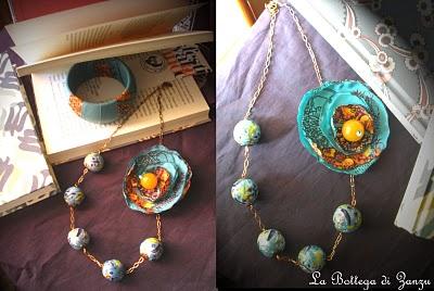 Ceramic Beads Necklace