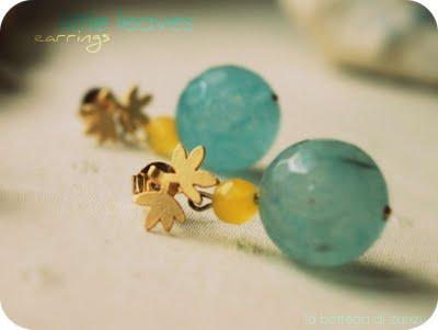 little leaves earrings