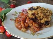 Crumble ciliegie allo zenzero limone