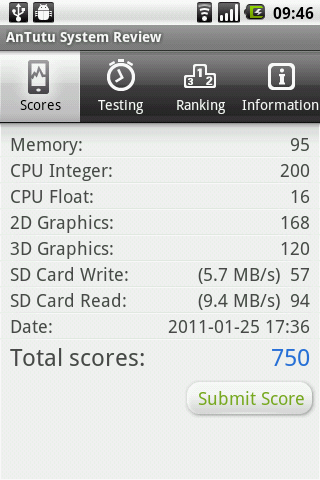  Testiamo le prestazioni con System Benchmark