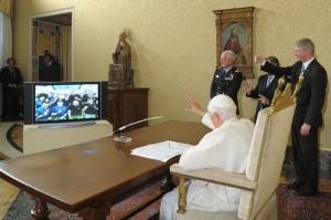 Ecco la traduzione del dialogo tra Benedetto XVI e gli astronauti