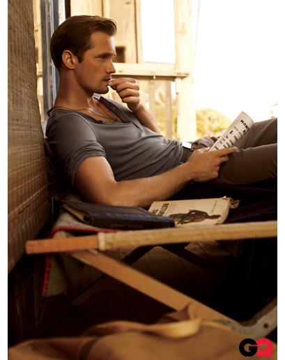 Alexander Skarsgard per GQ magazine