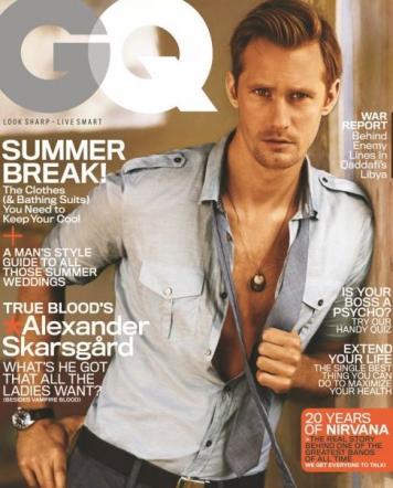 Alexander Skarsgard per GQ magazine