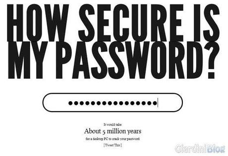 password-sicura-test
