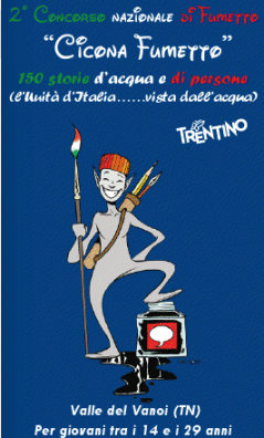 Cicona Fumetto – 2° concorso nazionale di fumetto: l’Unità d’Italia… vista dall’acqua