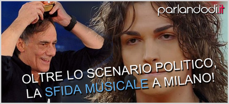 Milano, Sfida Musicale! Valerio Scanu sostiene la Moratti mentre Vecchioni sostiene Pisapia!