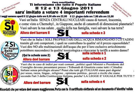 Pubblicizziamo i referendum. Non abbiamo bisogno della televisione